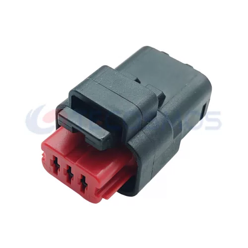 211PC032S1049 Waterproof 3-Pin Female Car Water Temperature Sensor Plug Copper and ABS/Nylon Material Wire Harness Connections
